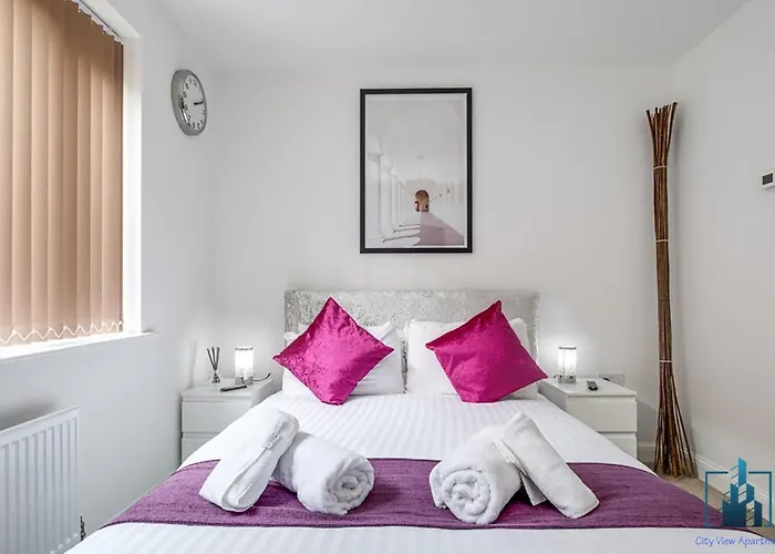 Birmingham B5 Central City Centre Beautiful City View Apartments