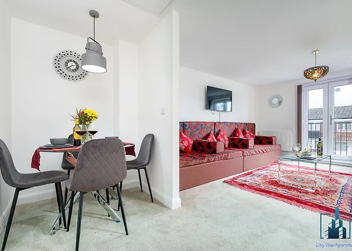Birmingham B5 Central City Centre Beautiful City View Apartments